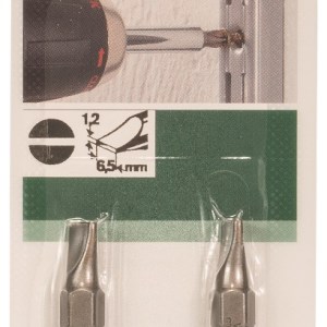 Bosch – Standard Slotted Screws Screwdriver Bit – 1.2 x 6.5 Bosch – Standard Slotted Screws Screwdriver Bit – 1.2 x 6.5