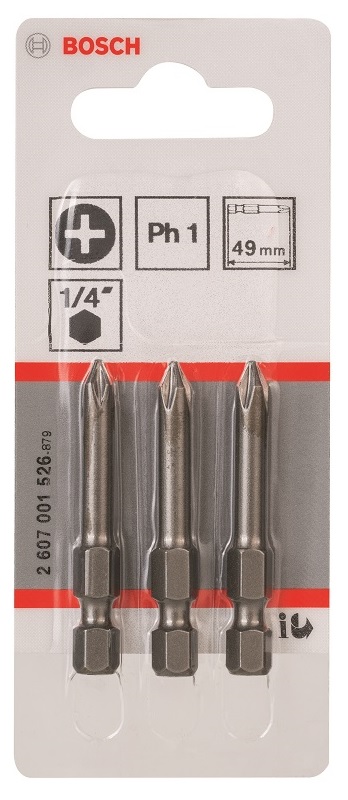 Bosch – Screwdriver Bit Extra Hard – PH 1.49mm Bosch – Screwdriver Bit Extra Hard – PH 1.49mm