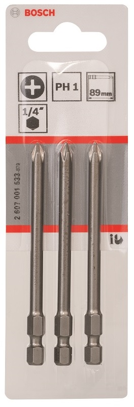 Bosch – Screwdriver Bit Extra Hard – PH 1.89mm Bosch – Screwdriver Bit Extra Hard – PH 1.89mm