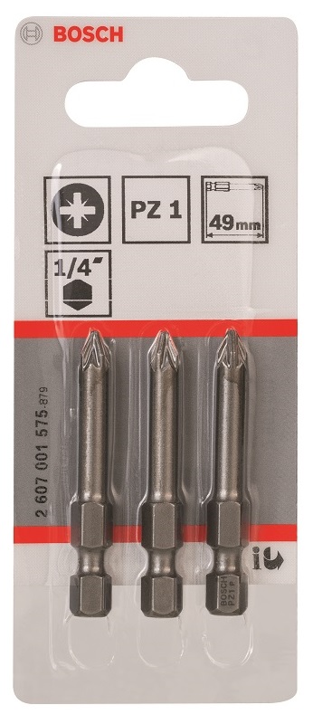Bosch – Screwdriver Bit Extra Hard – PZ 1.49mm Bosch – Screwdriver Bit Extra Hard – PZ 1.49mm
