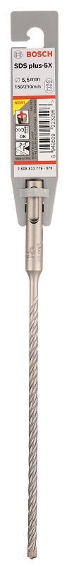 Bosch – 5.5mm Hammer Drill Bit SDS-Plus-5X Bosch – 5.5mm Hammer Drill Bit SDS-Plus-5X