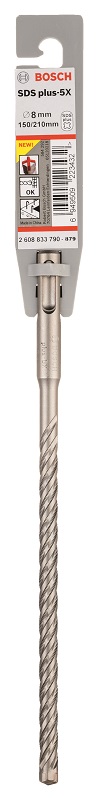 Bosch – 8mm Hammer Drill Bit SDS-Plus-5X Bosch – 8mm Hammer Drill Bit SDS-Plus-5X