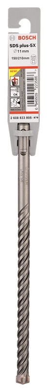 Bosch – 11mm Hammer Drill Bit SDS-Plus-5X Bosch – 11mm Hammer Drill Bit SDS-Plus-5X