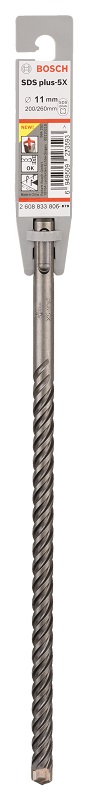 Bosch – 11mm Hammer Drill Bit SDS-Plus-5X Bosch – 11mm Hammer Drill Bit SDS-Plus-5X