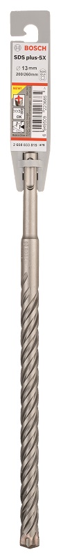 Bosch – 13mm Hammer Drill Bit SDS-Plus-5X Bosch – 13mm Hammer Drill Bit SDS-Plus-5X