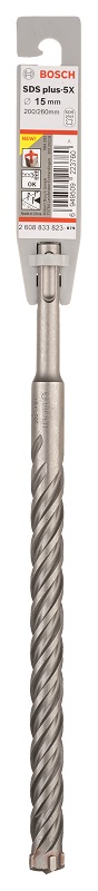 Bosch – 15mm Hammer Drill Bit SDS-Plus-5X Bosch – 15mm Hammer Drill Bit SDS-Plus-5X