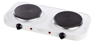 Pineware – 2000W Double Solid Hotplate – White Pineware – 2000W Double Solid Hotplate – White