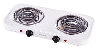 Pineware – 2000W Double Spiral Hotplate – White Pineware – 2000W Double Spiral Hotplate – White