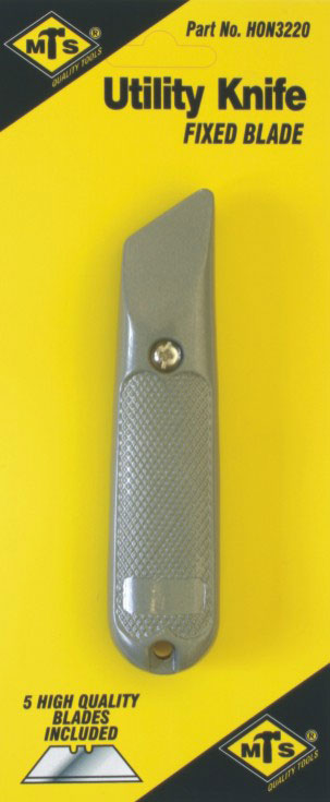 MTS – Utility Knife – Silver MTS – Utility Knife – Silver
