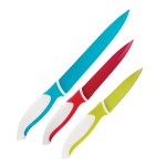 Ceramic 3 Piece Knife Set – Yellow, Blue & Red Ceramic 3 Piece Knife Set – Yellow, Blue & Red