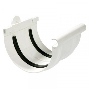Pvc Half-Round Gutter Connector Pvc Half-Round Gutter Connector