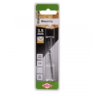 Mitco Masonry Drill Bit – 3.5 x 75mm Mitco Masonry Drill Bit – 3.5 x 75mm