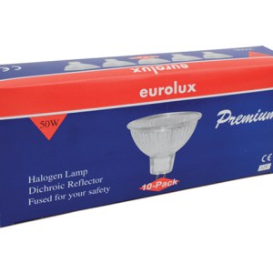 Eurolux Mr16 Halogen Lamp – 50W 10 Pack Eurolux Mr16 Halogen Lamp – 50W 10 Pack
