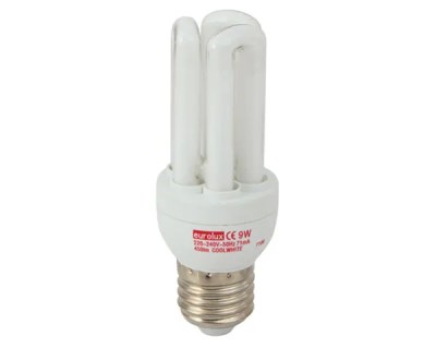 Eurolux Cfl Lamp 9W 3U E27 – Cool White Eurolux Cfl Lamp 9W 3U E27 – Cool White