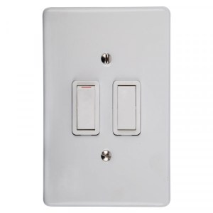 Crabtree 2L 1Way Light Switch – 100 x 50mm Crabtree 2L 1Way Light Switch – 100 x 50mm