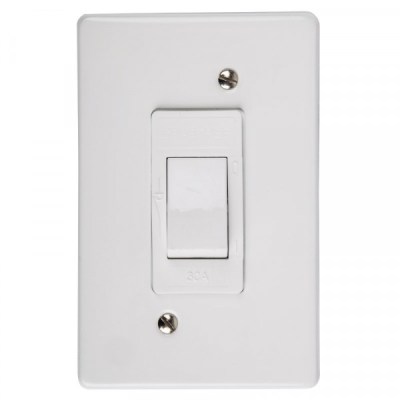 Crabtree Stove Isolator – 1L D/P 30A 100X50mm Crabtree Stove Isolator – 1L D/P 30A 100X50mm