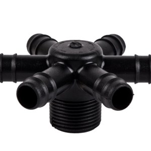 Multi-Outlet (6) Drip Coupling – 16mm Drip Pipe (10 Piece Pack) Multi-Outlet (6) Drip Coupling – 16mm Drip Pipe (10 Piece Pack)