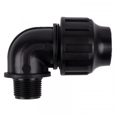 Bulk Pack x 10 Plast Agri Tn Male Compression Elbow – 25X3/4 Bulk Pack x 10 Plast Agri Tn Male Compression Elbow – 25X3/4