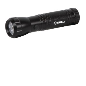 Groz – Led Flashlight – Black Groz – Led Flashlight – Black