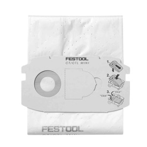 Festool SC FIS-CT Mini/5 Selfclean Filter Bag Festool SC FIS-CT Mini/5 Selfclean Filter Bag