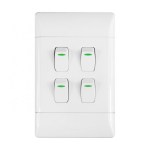 CBI Bell Switch – 4 Lever 1 Way – Electrical Accessories – 4mm x 2mm CBI Bell Switch – 4 Lever 1 Way – Electrical Accessories – 4mm x 2mm