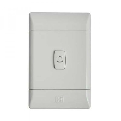 Cbi Bell Switch – 4X2 White Cbi Bell Switch – 4X2 White