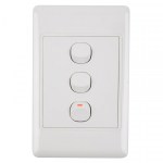 Nexus Light Switch with Cover – 3Lever Nexus Light Switch with Cover – 3Lever