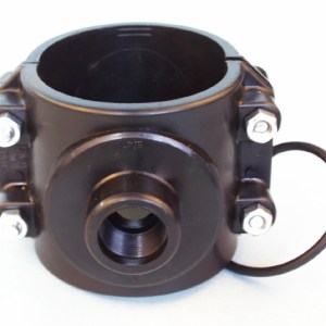 Saddle Compression – Pipe Fittings – PVC – 90mm x 51mm – Single Saddle Compression – Pipe Fittings – PVC – 90mm x 51mm – Single