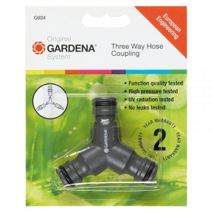 GARDENA 3-Way Y Coupling GARDENA 3-Way Y Coupling
