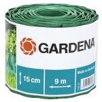 GARDENA Lawn Edging, Green 9 metre Roll 15 cm High GARDENA Lawn Edging, Green 9 metre Roll 15 cm High