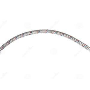 SABS Flexible Braided Hose – Fxm 15X3/8Inchx450mm SABS Flexible Braided Hose – Fxm 15X3/8Inchx450mm