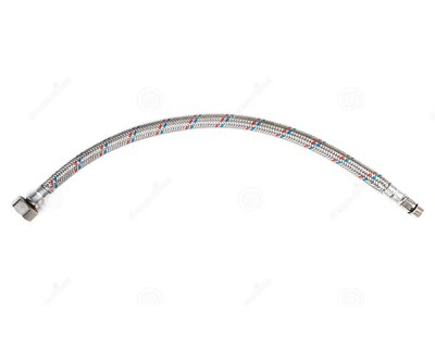 SABS Flexible Braided Hose – Fxm 15X3/8Inchx450mm SABS Flexible Braided Hose – Fxm 15X3/8Inchx450mm