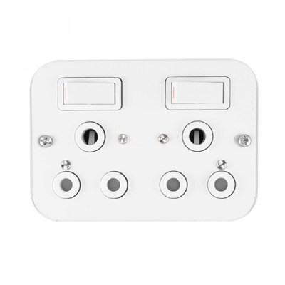 Duo Industrial Switch Plug – 75X100mm Duo Industrial Switch Plug – 75X100mm