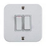 Industrial Light Switch – 75X75mm 2Lever Industrial Light Switch – 75X75mm 2Lever