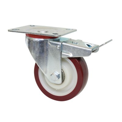 Caslad – Pub Swivel Brake Castor – 125mm Caslad – Pub Swivel Brake Castor – 125mm