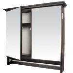 Wildberry – Double Door Cabinet With Towel Rail – Brown Wildberry – Double Door Cabinet With Towel Rail – Brown