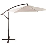 Seagull Cantilever Umbrella Aluminium Pole Beige 3m Seagull Cantilever Umbrella Aluminium Pole Beige 3m