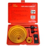 Tork Craft Holesaw Set 19mm – 127mm Carbon Steel (16 Piece) Tork Craft Holesaw Set 19mm – 127mm Carbon Steel (16 Piece)