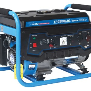 Trade Professional – TP 2800 4S – 2.8kW 5.5HP 3.5kVA Petrol Gen Set Trade Professional – TP 2800 4S – 2.8kW 5.5HP 3.5kVA Petrol Gen Set