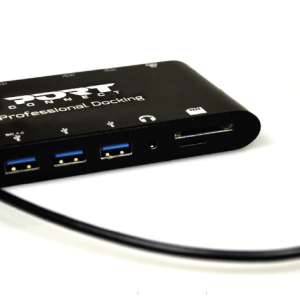 Port Connect USB Type C Travel Dock Charges Laptops (Up to 60W) Port Connect USB Type C Travel Dock Charges Laptops (Up to 60W)