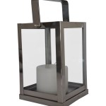 The Gift Shop – Lela Silver Lantern – Including Candle The Gift Shop – Lela Silver Lantern – Including Candle