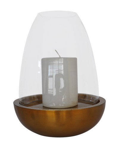 The Gift Shop – Mara Gold Lantern (Medium) – including Candle The Gift Shop – Mara Gold Lantern (Medium) – including Candle