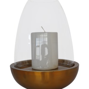 The Gift Shop – Mara Gold Lantern (Medium) – including Candle The Gift Shop – Mara Gold Lantern (Medium) – including Candle