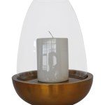The Gift Shop – Mara Gold Lantern (Medium) – including Candle The Gift Shop – Mara Gold Lantern (Medium) – including Candle