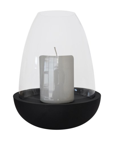 The Gift Shop – Mara Black Lantern (Medium) – including Candle The Gift Shop – Mara Black Lantern (Medium) – including Candle
