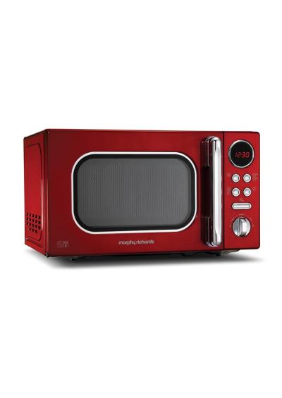 Morphy Richards – 20 Litre 800W Accents Digital Microwave – Red Morphy Richards – 20 Litre 800W Accents Digital Microwave – Red
