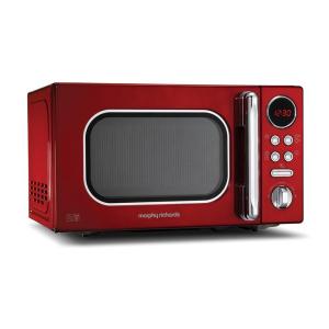Morphy Richards – 20 Litre 800W Accents Digital Microwave – Red Morphy Richards – 20 Litre 800W Accents Digital Microwave – Red