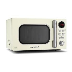 Morphy Richards – 20 Litre 800W Accents Digital Microwave – Cream Morphy Richards – 20 Litre 800W Accents Digital Microwave – Cream