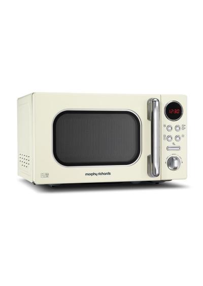 Morphy Richards – 20 Litre 800W Accents Digital Microwave – Cream Morphy Richards – 20 Litre 800W Accents Digital Microwave – Cream