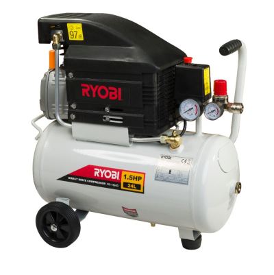 Ryobi – 24 Litre Direct Drive Compressor – 1.5HP Ryobi – 24 Litre Direct Drive Compressor – 1.5HP